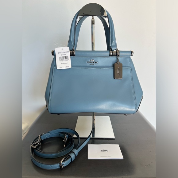 Coach Handbags - Coach Grace Bag 20 Dark Gunmetal/Chambray